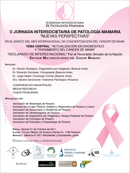 Jornadas Intersocietarias de Patología Mamaria