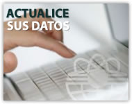 Actualice sus datos