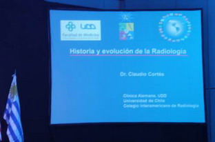 la Conferencia: “Historia y Evolución de la Radiología”