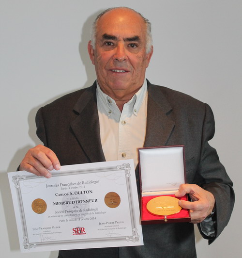 Dr. Carlos Oulton Miembro de Honor de la Radiología Francesa