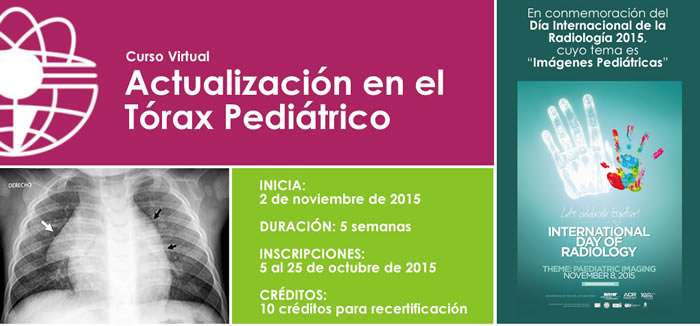 Curso Virtual Actualización en el Tórax Pediátrico