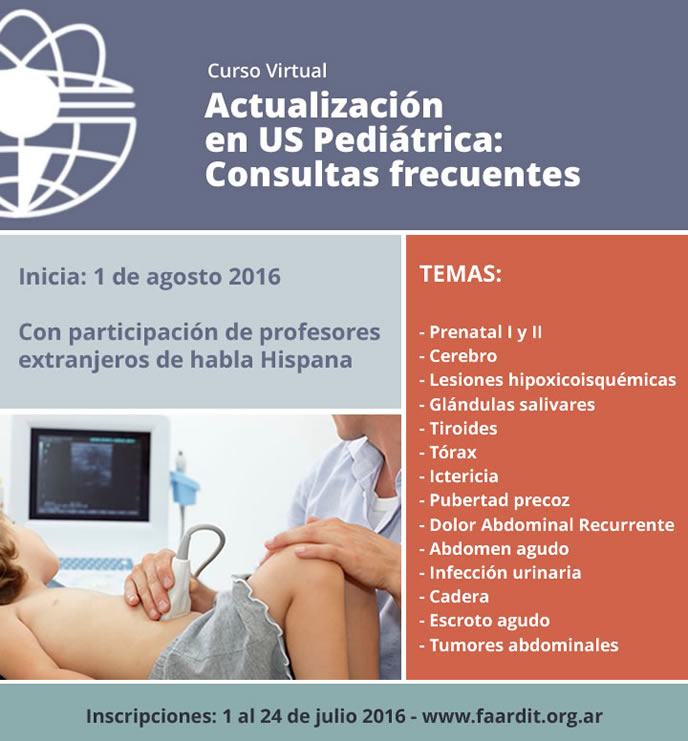 Curso Virtual Actualización en US Pediátrica