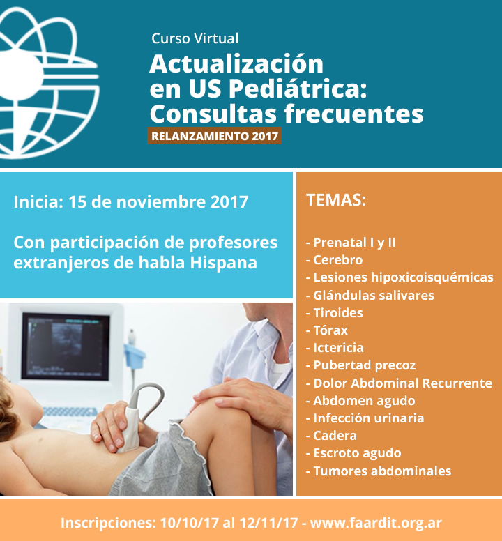 Curso Radiopediatría FAARDIT Reedición 2017