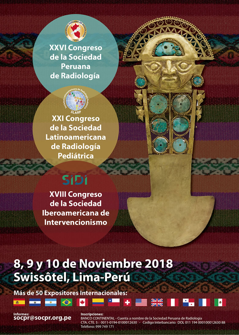 Congreso SOCPR, SIDI Y SLARP 2018